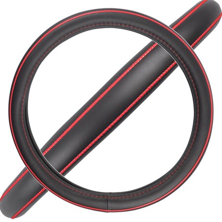 Motor Trend Sport Drive Soft Touch/Red Stitching SW-2003-RD